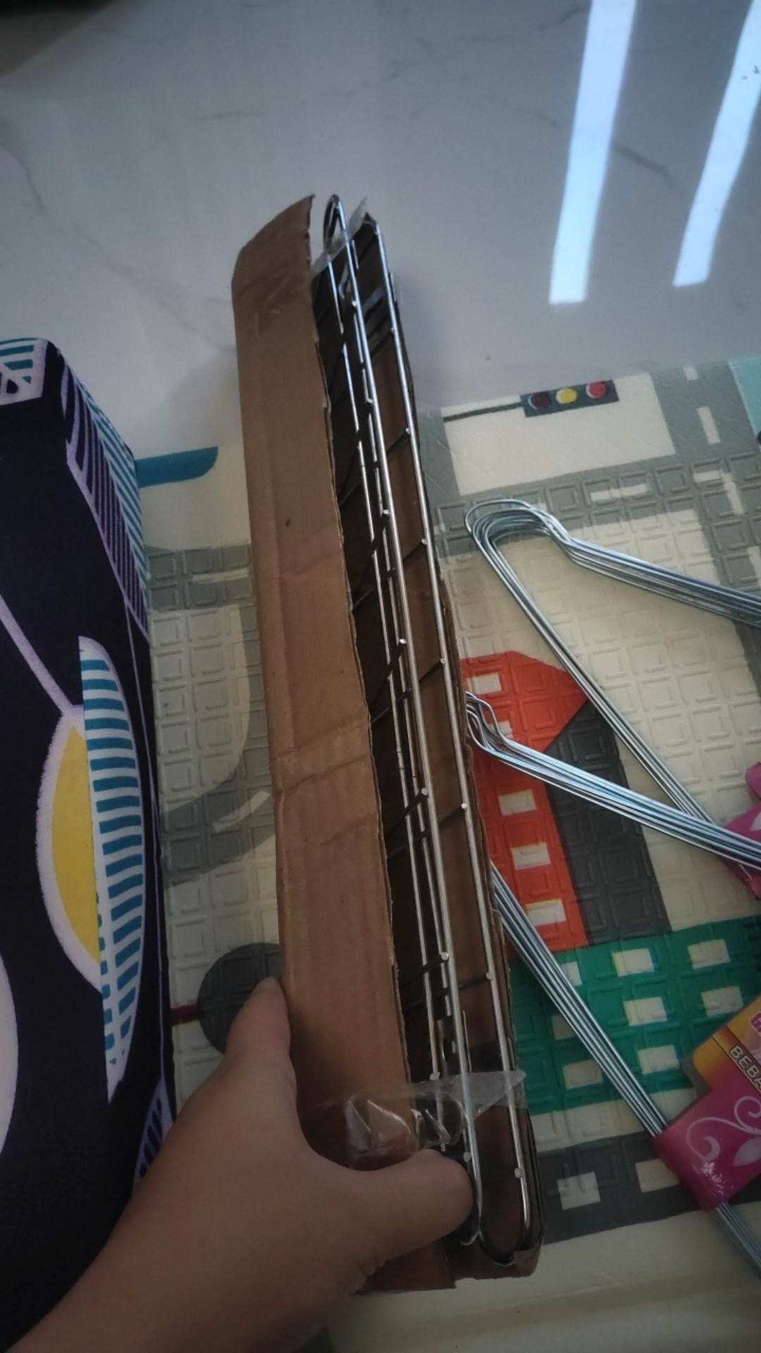 Kapstok 8 Kait / Gantungan Baju Dinding /capstok