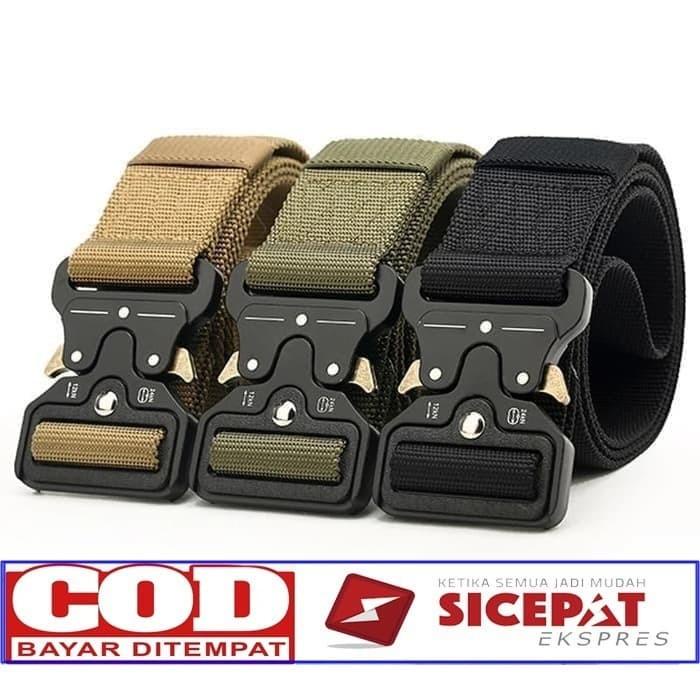 Gesper Ikat Pinggang Tactical /Belt / Sabuk Tactical Military Kepala Besi
