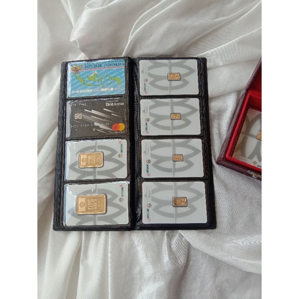 

Album kartu nama 128slot/name card holder/album atm/album logam mulia/tempat kartu nama/