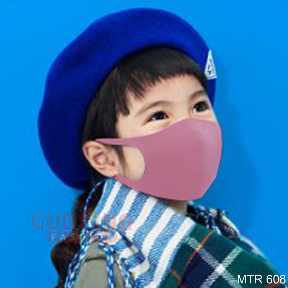 Masker Anak Korea Style Kain Scuba