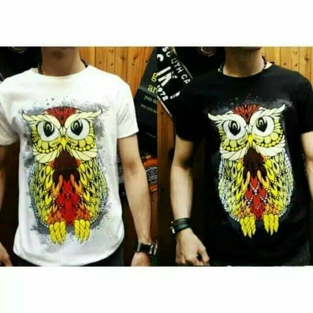 Kaos pria /kaos distro/ kaos pria owl