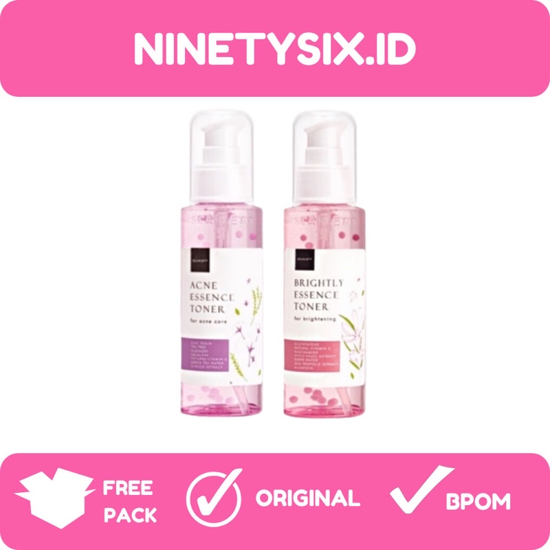 Scarlett Whitening Acne, Brightly Essence Toner