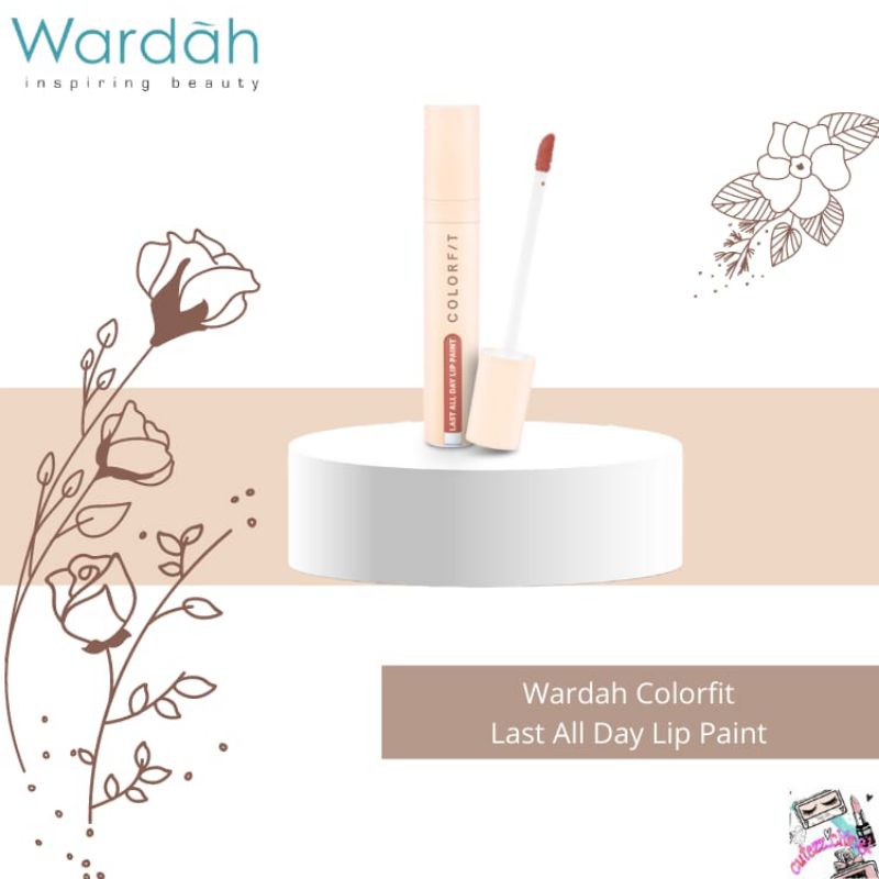 ☃Cutezz_Ching1☃Wardah Colorfit Last All Day Lip Paint 4.2g