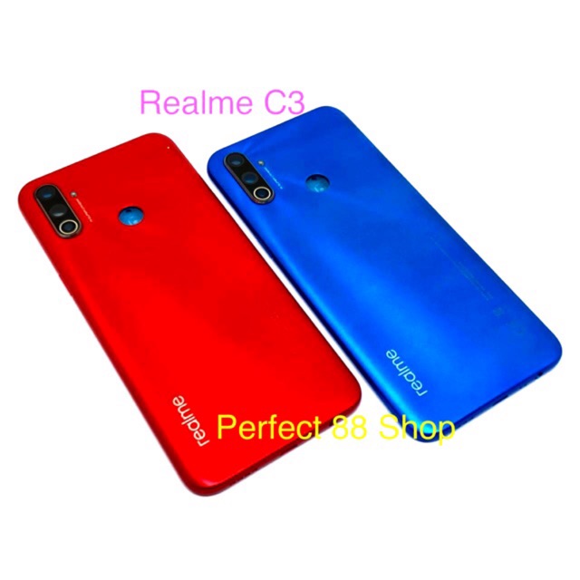 Backdoor - Back Casing - Casing Belakang Realme C3