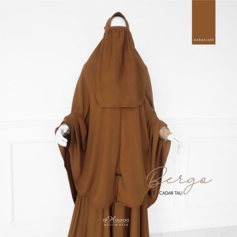 Bergo Laya Pet Cadar Tali by Al Hauraa