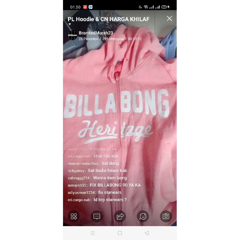 hoodie bilabong