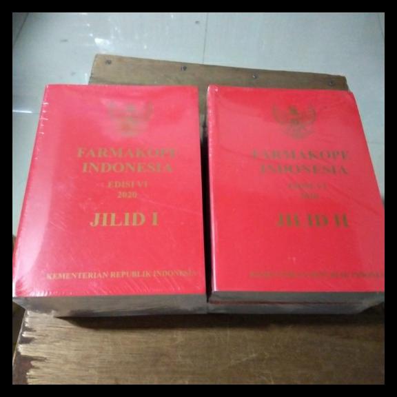 

TERBARUU!! Buku farmakope Indonesia edisi 6 tahun 2020 jilid 1 &2 TERLARIS