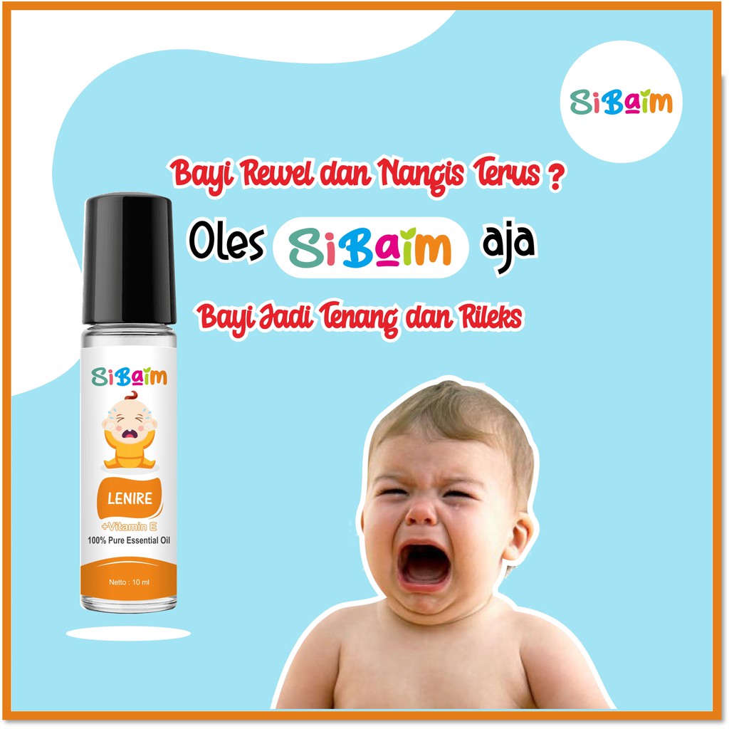 Menenangkan Bayi Saat Rewel Sibaim Lenire Essential Oil Ridwanhasanstore Indonesia