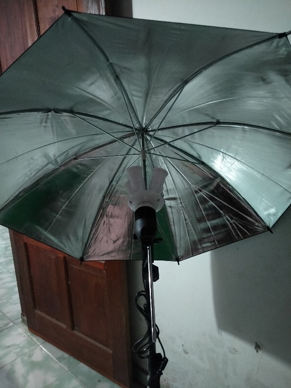 Lamp Holder Single Socket E27 Dengan Dudukan Payung - Hq-dz001