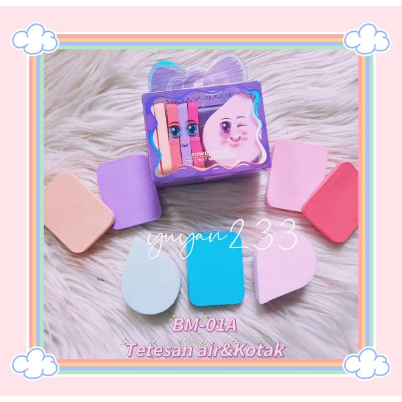 PROMO!!!SPOONS BEDAK/BEAUTY BLENDER AOYASIYUE KEMASAN MIKA