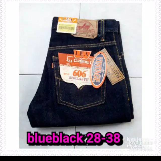 Celana standar Lea Pria 28-38/Celana jeans standar Pria nyaman dipakai/jeans Standar Lea Pria