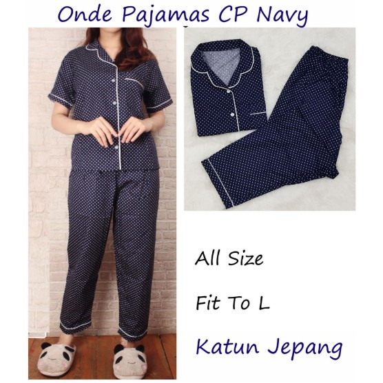 KETTY SALLUR PIYAMA CELANA  PANJANG  PAJAMAS BAJU TIDUR 