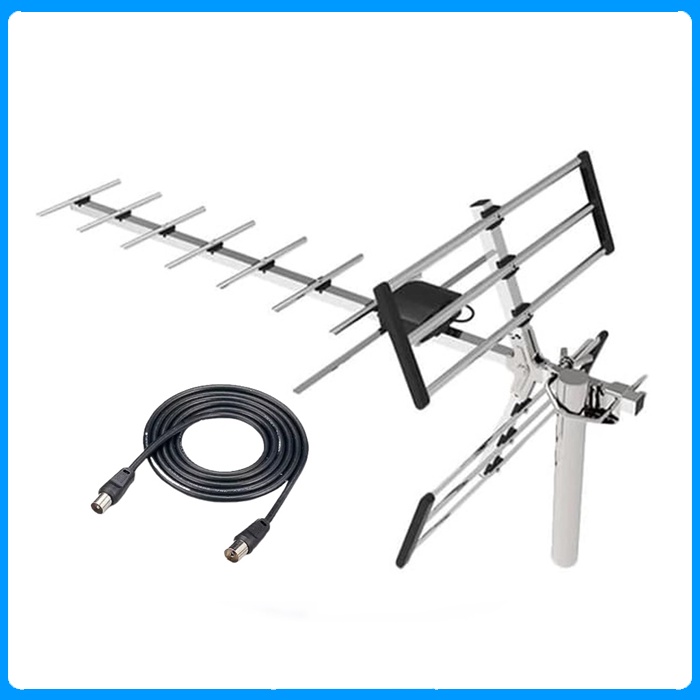 HARGA PROMO Antena luar/outdoor pluto TV TABUNG LCD free kabel