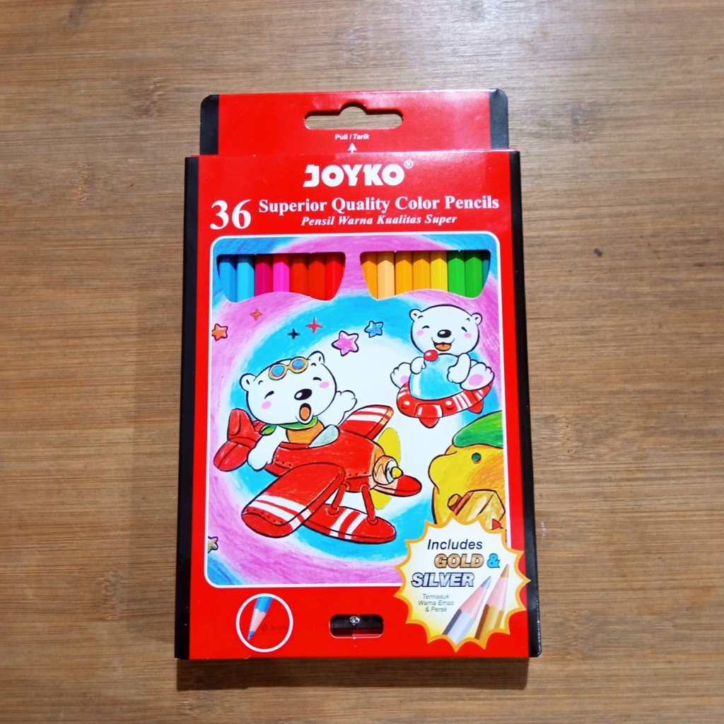 

PENSIL WARNA JOYKO PANJANG 36 WARNA JOYKO / PENSIL WARNA JOYKO 36 WARNA