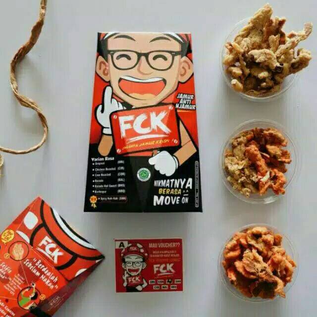 

FCK Jamur crispy 75gr ,ngemil sambil ngamal ,rasa ori ,pedas manis. Spicy ,ayam bakar ,barbequ