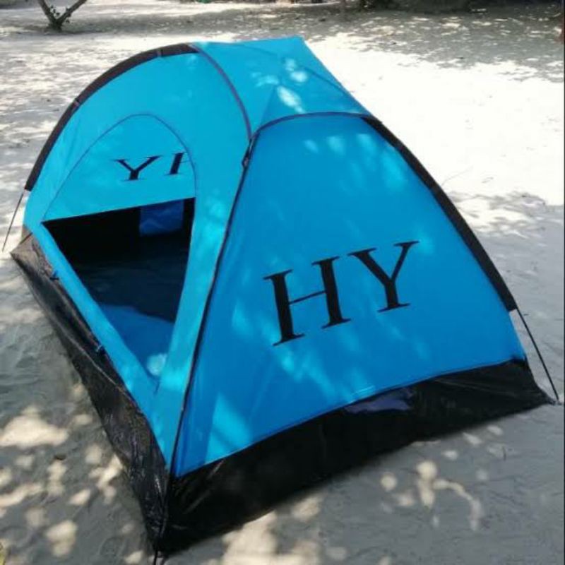 Tenda Camping 2 Orang Monodome / Tenda HY 2 Orang / Tenda Single Layer