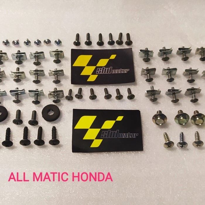 baut lengkap full set body spacy /baut fullset bodi honda spacy