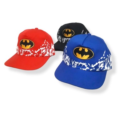 Topi Anak Baseball Model Batman Laki Laki Usia 3 - 7 Tahun KEREN