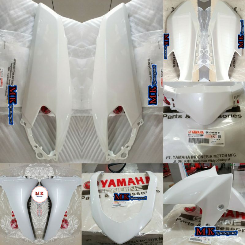 PAKET FULL SET BODY HALUS NMAX, N MAX OLD 2016-2019 PUTIH ORIGINAL YAMAHA