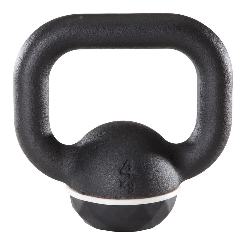 DOMYOS - KETTLEBELL 4 KG / DUMBELL / BARBELL