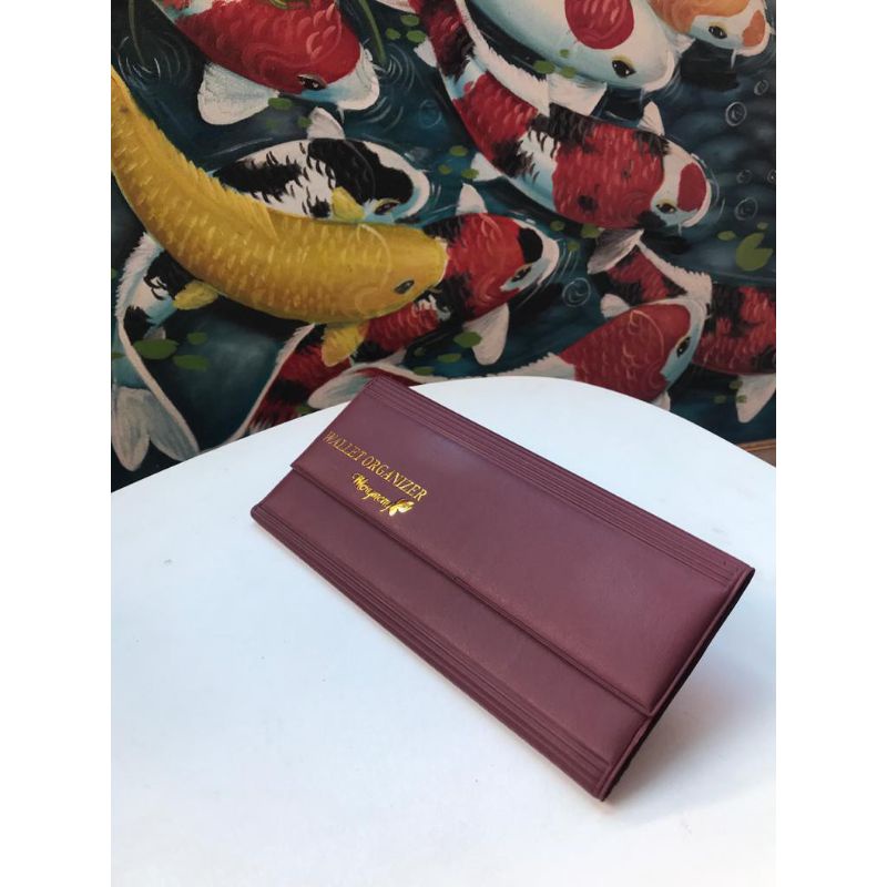 Dompet wallet ORIGINAL Orginizer dompet disiplin  Keuangan Pengatur uang belanja pintar bulanan