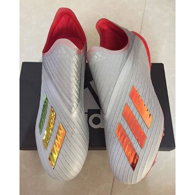 Adidas X 19+ Silver metalik