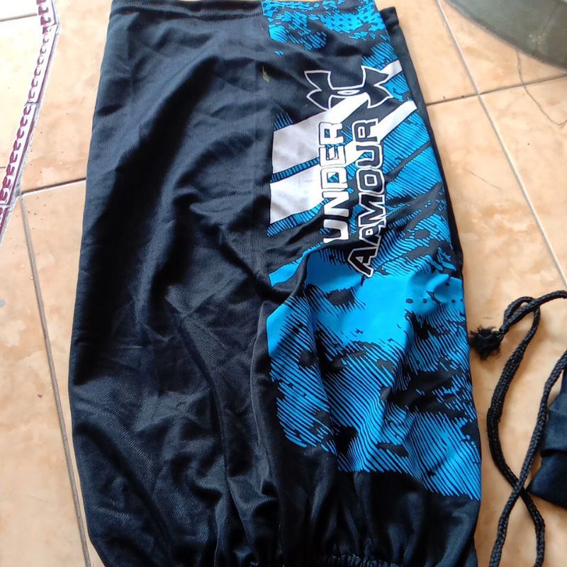 TERBARU/TERLARIS CELANA PENDEK OLAHRAGA-Motif under birutua