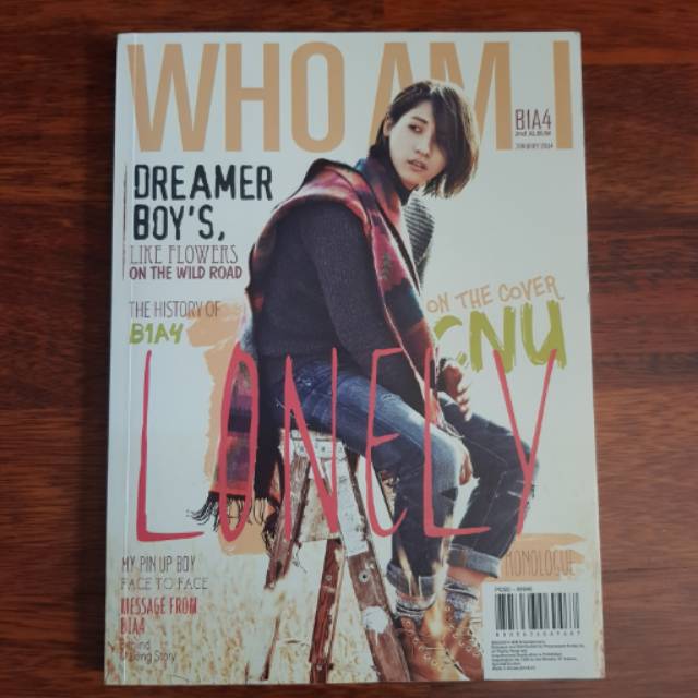 B1A4 - 2nd Album WHO AM I (CNU Version) ALBUM ONLY