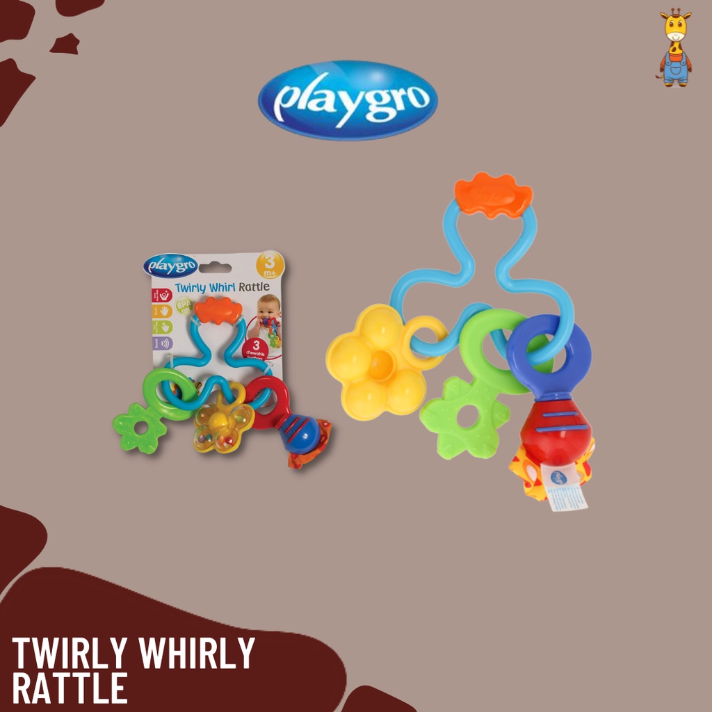 Playgro Twirly Whirly Rattle