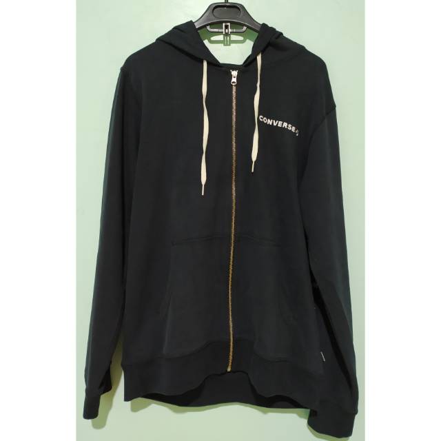 Sweater Zipper Hoodie Converse Original