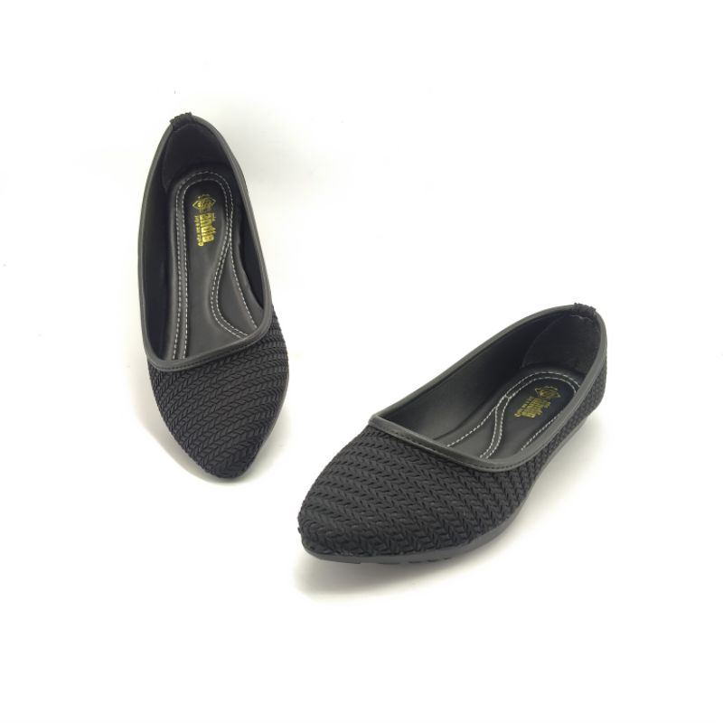 Sepatu Wanita Flatshoes Dixxi polos Andis AN01