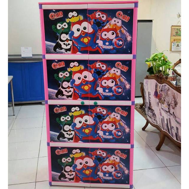  Lemari  plastik  club  spectra susun 4 jumbo  Shopee Indonesia