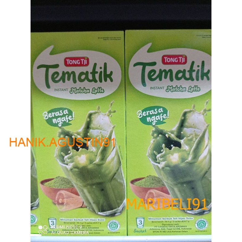 

Tong Tji Tematik Matcha Latte Instant [3 Sachets] maribeli91
