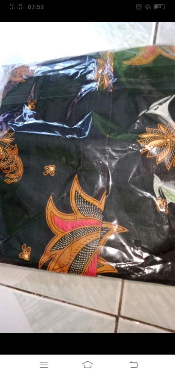 Maura Couple - Sania Ruffle Batik Couple Ori Ndoro Jowi