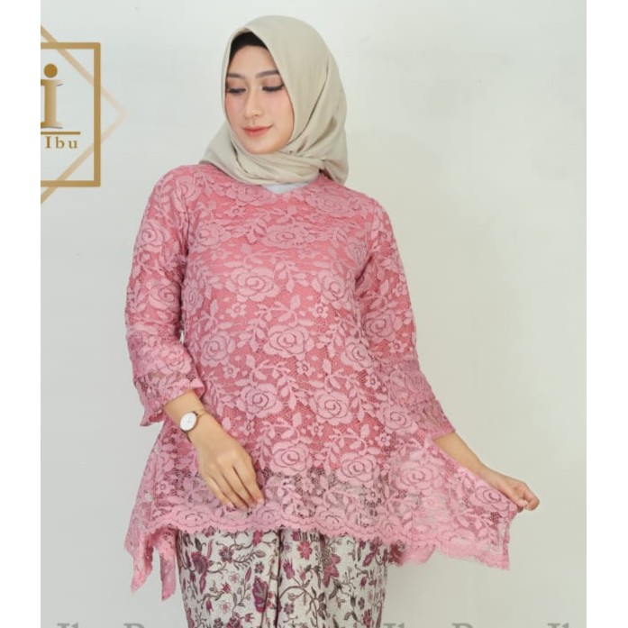 atasan kebaya brukat rinjani ternew