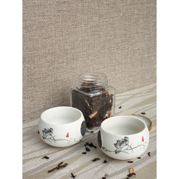 

Tea Cup Cramics / Hampers Mooncake / Cangkir Teh Bunga Kramik / Tempat Teh Set