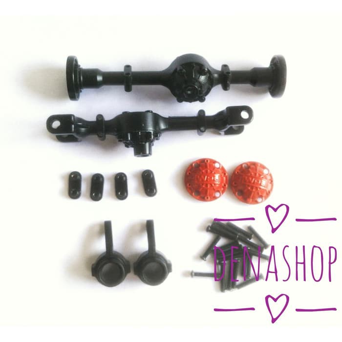 Axle Housing Gardan Box Set Bridge Wpl Full Metal (Not Mn D90) Ty82940