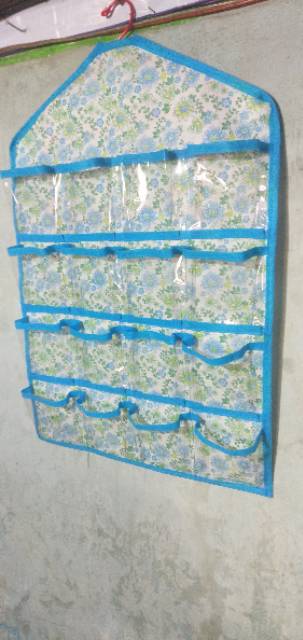 Rak CD Motif Bunga / Rak Underware Gantung Murah