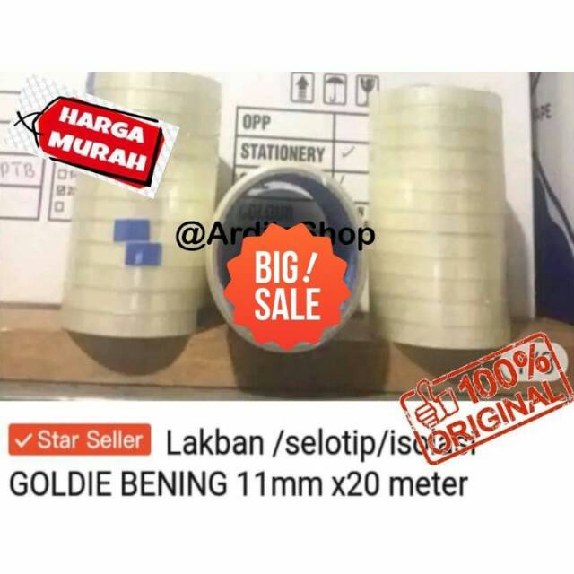 ISOLATIP/solatip/lakban ISOLATIP GOLDIE