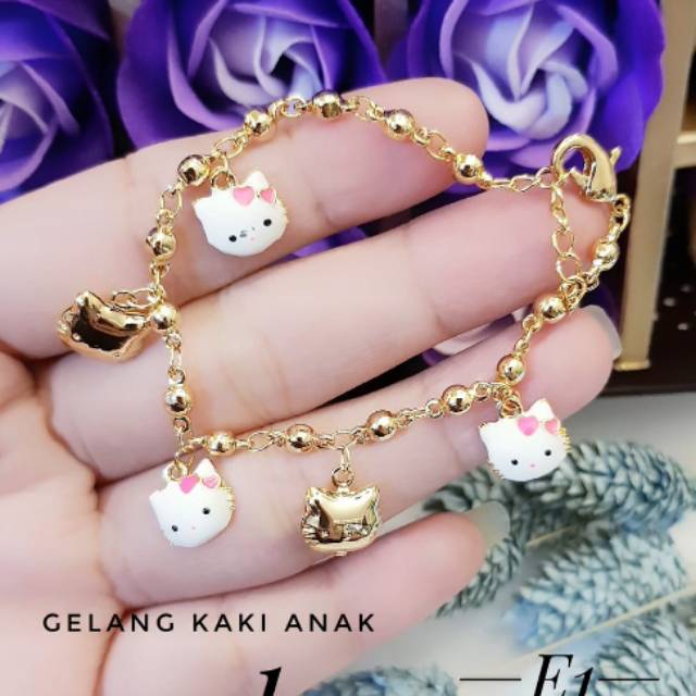 Xuping gelang kaki anak 0606i