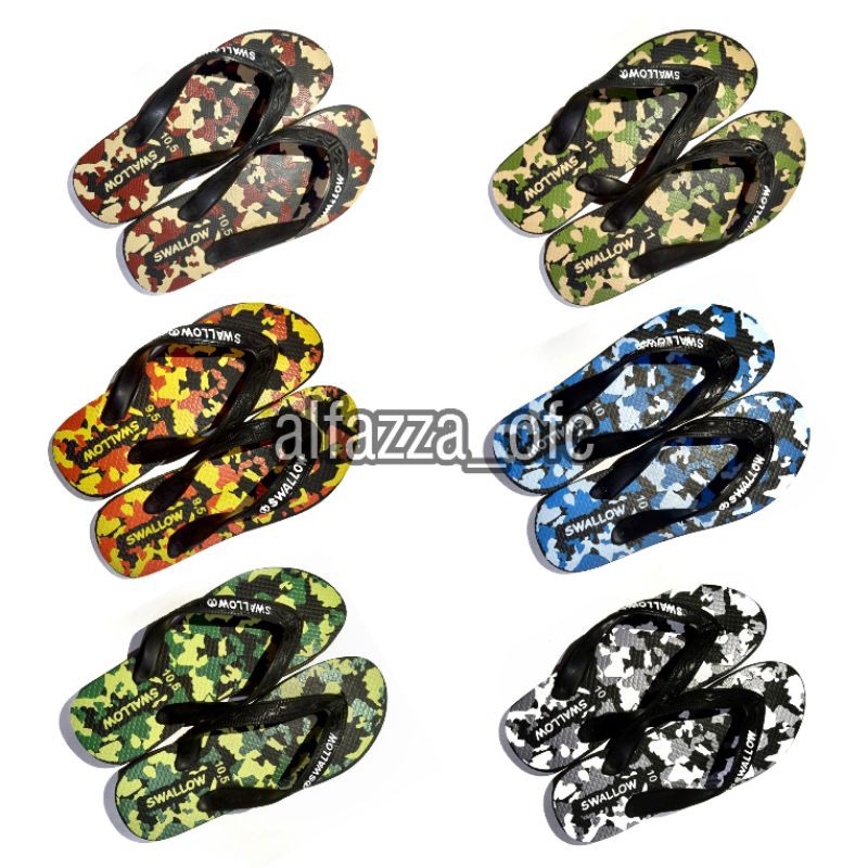 SANDAL JEPIT SWALLOW ARMY SANDAL SWALLOW ARMY SANDAL ARMY JEPIT ARMY SANDAL JEPIT WANITA PRIA