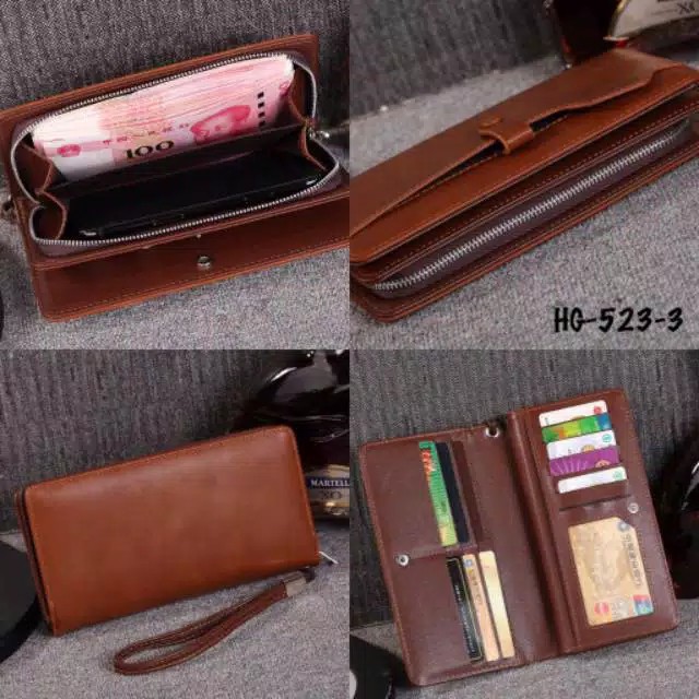 Dompet Boweisi / Boweisi Wallet / Dompet Lipat Pria &amp; Wanita Premium