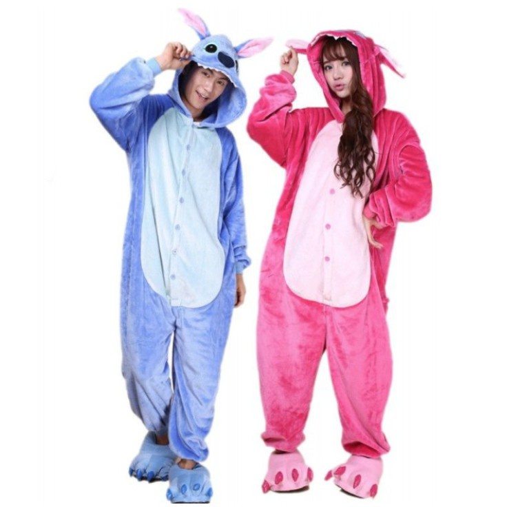 ONESIE PIYAMA DISNEY DEWASA MICKEY STITCH WINNIE EEYORE dll