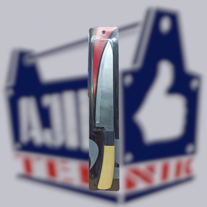 Pisau panjang 13 inch Rui xing gagang kayu murah meriah