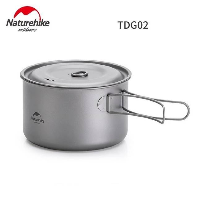 TITANIUM POT TDG02 NATUREHIKE NH18T202-B // NESTING ULTRALIGHT