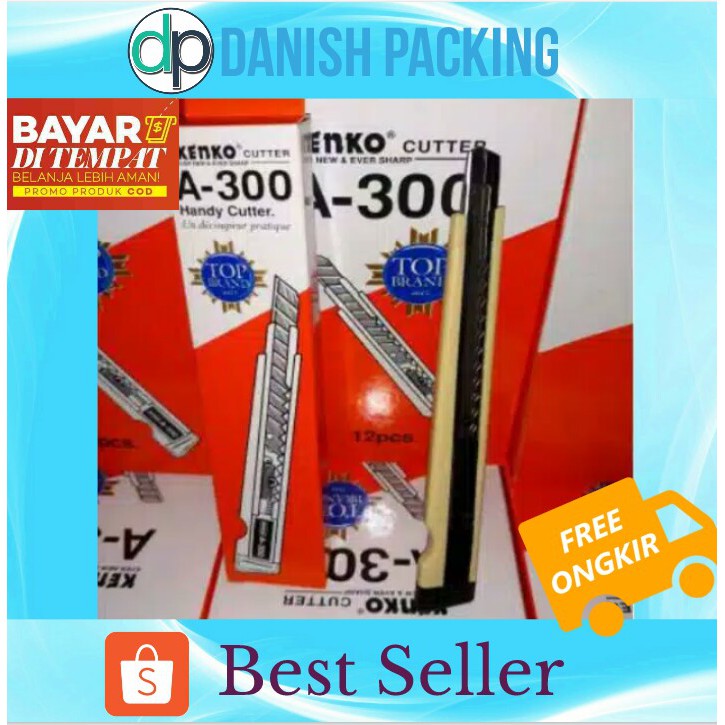 

Pisau Cutter Kenko A 300 Satuan