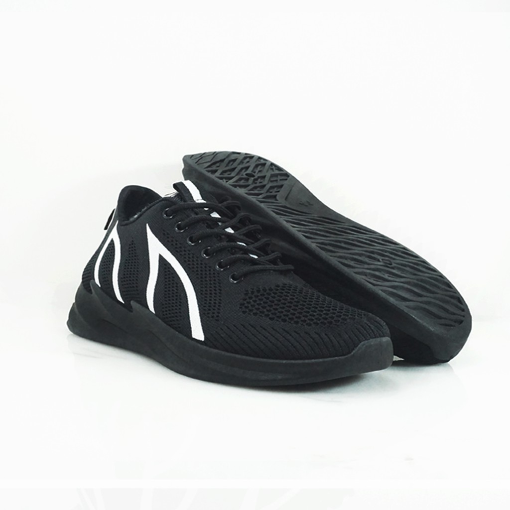 Sepatu sneakers pria Dane And Dine S0153 Hitam