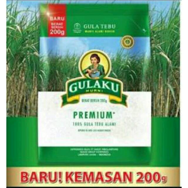 

GULAKU Gula Tebu 200 Gram