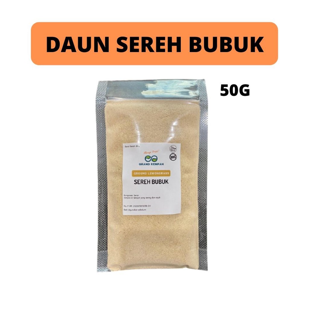 Daun Sereh Bubuk 50g