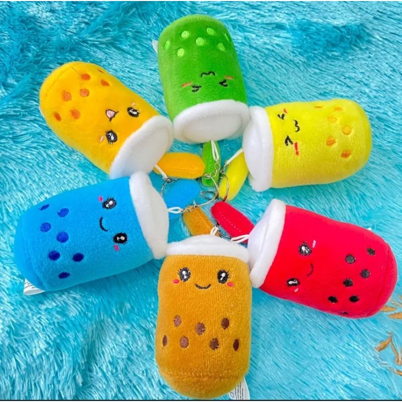 Gantungan Kunci Boba / Boneka Boba Mini